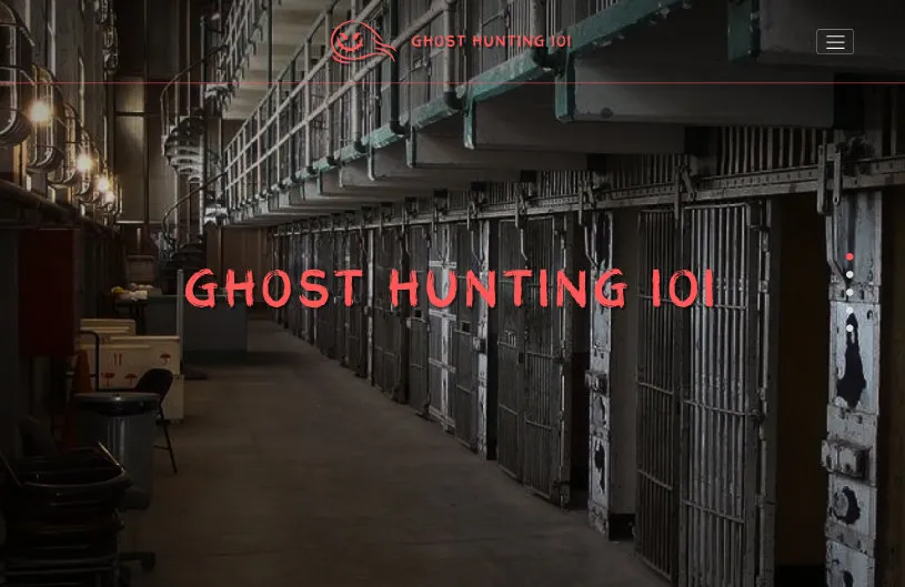 Ghost Hunting 101 and Tours