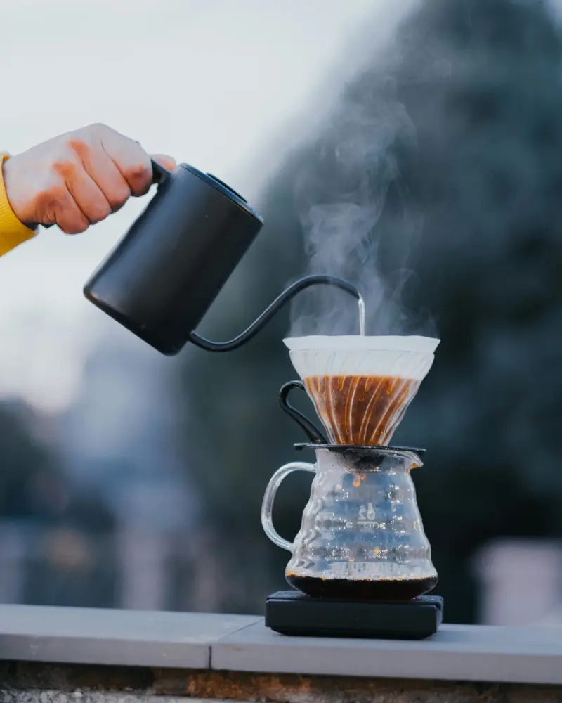 Pour over coffee